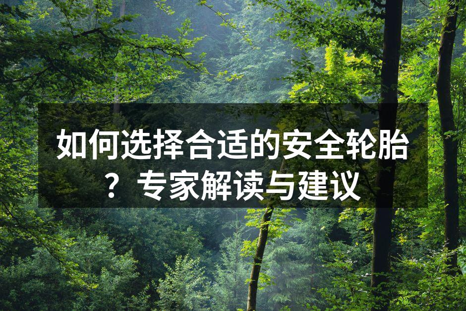 安全轮胎的重要性